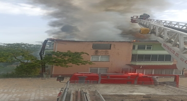 Ladik'te evde çıkan yangın hasara yol açtı