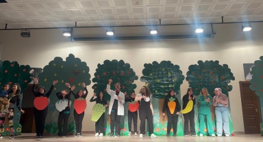 Mudurnu'da öğretmenler sağlıklı beslenmenin önemini tiyatro oyunuyla anlattı