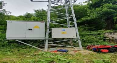 Sağanaktan etkilenen Sinop'ta enerji hatları onarıldı