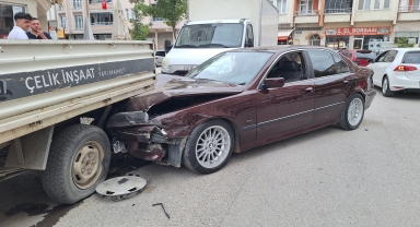 Samsun’da iki otomobilin çarpıştığı kazada 1 kişi yaralandı