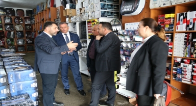 Samsun'da selden etkilenen esnafın yaralarının sarılması için çalışma başlatıldı