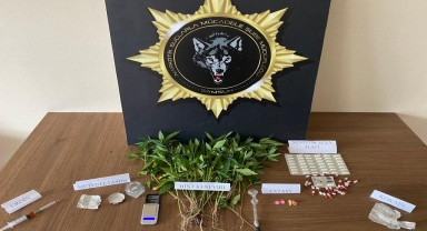 Samsun'da uyuşturucu operasyonunda nişanlı çift yakalandı