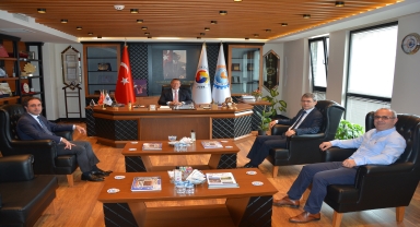 Samsun Vergi Dairesi Başkanı Uzun'dan Bafra TSO'ya ziyaret