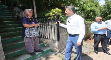 Tokat Belediye Başkanı Eyüp Eroğlu mahalle ziyaretlerini sürdürdü