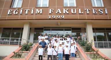 Tokat'ta 30 ortaokul öğrencisi çocuk üniversitesinde eğitimlerine başladı