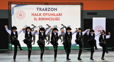 Trabzon'da Halk Oyunları İl Birinciliği yapıldı