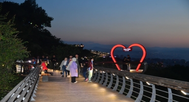 Trabzon'daki Boztepe Seyir Terası'nı iki ayda 600 bini aşkın kişi ziyaret etti
