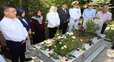 15 Temmuz şehidi Özel Harekat Camisi imam Mustafa Yaman Bartın'daki mezarı başında anıldı