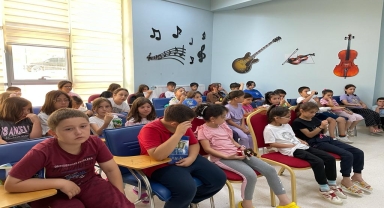 Alaçam Gençlik Merkezinde öğrencilere
