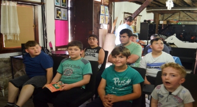 Amasya'da dezavantajlı çocuklar sinema etkinliğinde buluştu