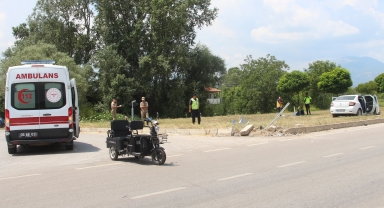 Amasya'da trafik kazasında 5 kişi yaralandı