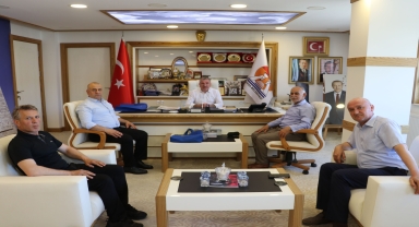 Bem-Bir-Sen Samsun Şube Başkanı Gayretli'den Havza Belediyesine ziyaret