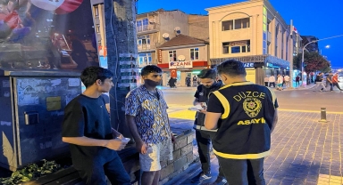 Düzce'de 25 düzensiz göçmen yakalandı