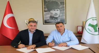 Giresunspor, teknik direktör Mustafa Kaplan ile resmi sözleşme imzaladı