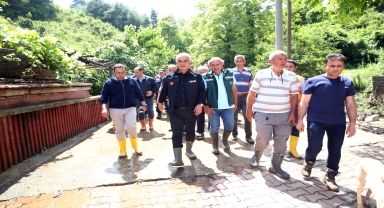 GÜNCELLEME 2 - Kastamonu'nun Cide ilçesinde şiddetli yağış su baskınlarına neden oldu