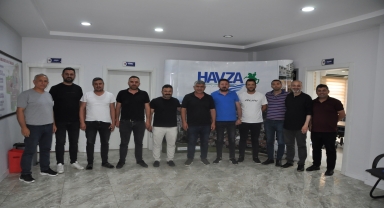 Havza Belediyespor yönetiminden Havza TSO Başkanı Acar'a ziyaret