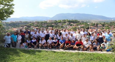 İşitme engelli milli voleybolcular Safranbolu'yu gezdi