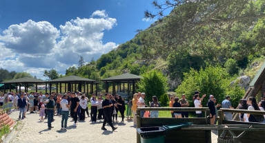 Kanyonlarıyla ünlü Kastamonu'nun Pınarbaşı ilçesinde bayram yoğunluğu