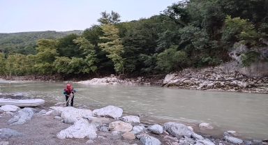 Kastamonu'da bir kişi Devrekani Çayı'nda kayboldu