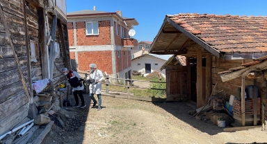 Kastamonu'da dereye atılmış çuval içinde erkek cesedi bulundu