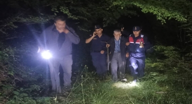 Kastamonu'da kaybolan alzaymır hastasını jandarma buldu