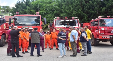 Kastamonu'dan Antalya'ya olası yangınlar için ekip gönderildi