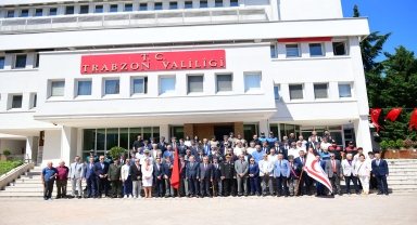 Kıbrıs Barış Harekatı'nın 49. yıl dönümü Trabzon'da törenle kutlandı