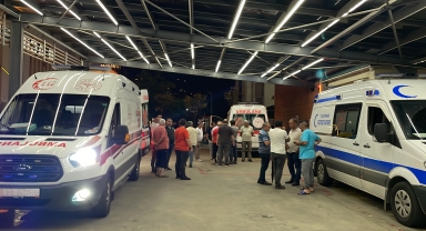 Rize'de acil serviste 5 kişi silahla yaralandı