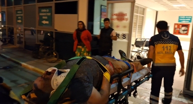 Samsun'da bisikletten düşen kişi yaralandı