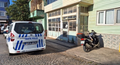 Samsun'da devrilen motosikletteki 2 kişi yaralandı