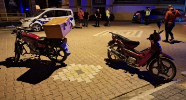Samsun'da iki motosikletin çarpıştığı kazada 3 yaşındaki çocuk yaralandı