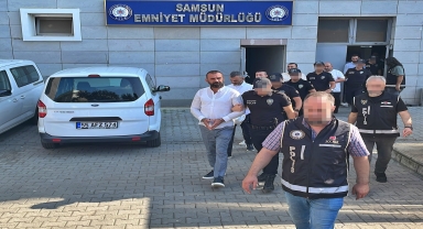 Samsun'da silahlı suç örgütü operasyonunda 19 zanlı yakalandı