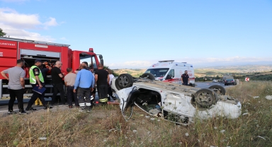 Samsun'da trafik kazasında 5 kişi yaralandı