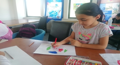Sungurlu'da öğrenciler 15 Temmuz'u resimlerle anlattı