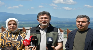 Tarım ve Orman Bakanı Yumaklı, Düzce'de selden etkilenen alanları inceledi: