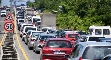 Tatilciler dönüş yolunda