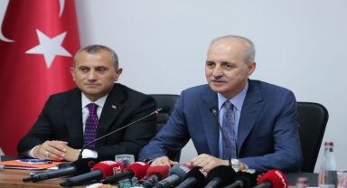 TBMM Başkanı Kurtulmuş, Ordu'da AFAD bilgilendirme toplantısında konuştu: