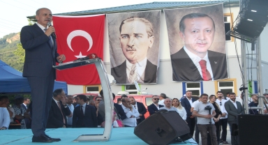 TBMM Başkanı Kurtulmuş, Ünye'de toplu açılış töreninde konuştu: