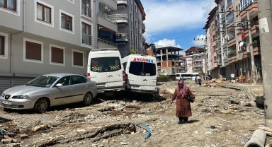 Zonguldak'ta selin yol açtığı hasar gideriliyor