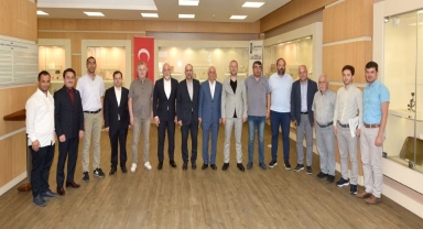 Zonguldak'tan gelen heyet, TTSO'yu ziyaret etti
