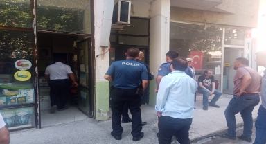 Amasya'da apartman boşluğunda çıkan yangın söndürüldü