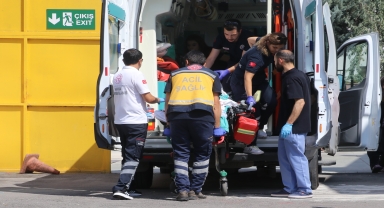 Amasya'da doğum sonrası rahatsızlanan kadın ambulans helikopterle Samsun'a sevk edildi