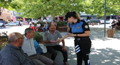 Havza’da polis evden hırsızlıklara ve telefon dolandırıcılığına karşı uyardı