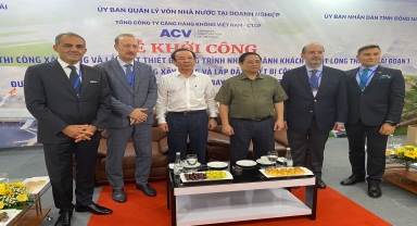 IC İçtaş İnşaat'ın Vietnam'daki yeni projesi Long Thanh Havalimanı'nın temeli atıldı