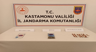 İstanbul'dan Kastamonu'ya uyuşturucu getiren 2 kişi yakalandı