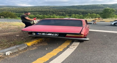 Karabük'te 2 otomobilin çarpıştığı kazada bir kişi yaralandı