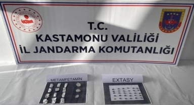 Kastamonu'da uyuşturucu operasyonunda 2 kişi yakalandı