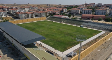 Keçiören'deki Bağlum Stadı yenileniyor