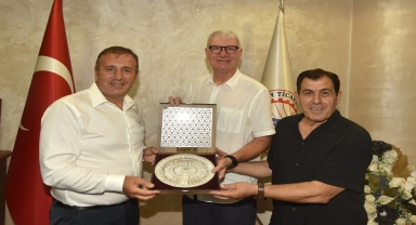 Letonya'nın Ankara Büyükelçisi Vaivars'tan TTSO'ya ziyaret