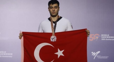 OMÜ'lü tekvandocu Dünya Üniversite Yaz Oyunları'nda şampiyon oldu